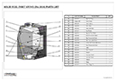 solid fuel inset (pre 2018) parts list