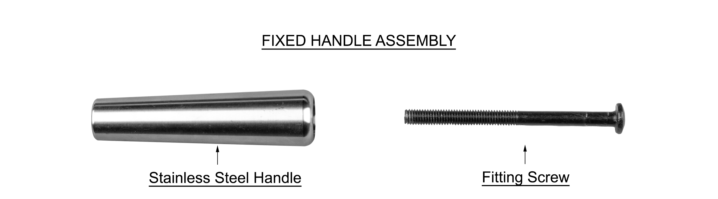 fixed handle