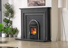 polaris inset eco stove - room set