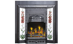 cast iron tiled insert