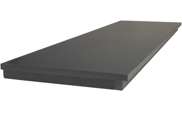 boxed lipped hearth honed