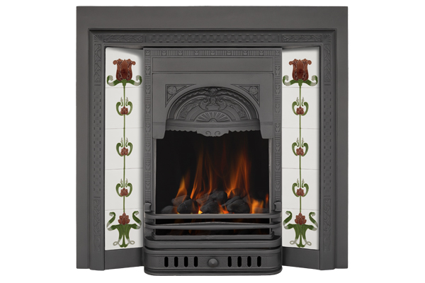 cast iron tiled insert