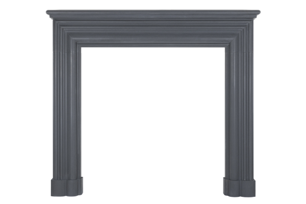 kensington 1350 black sandstone mantel