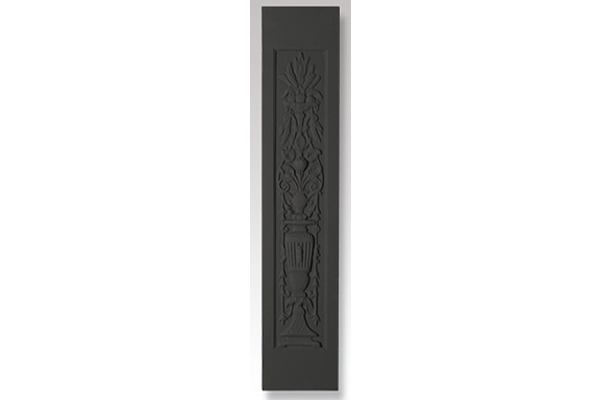 Lily Urn Cast-iron Sleeve Black