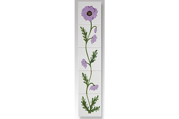 Field Poppy Ivory Lilac