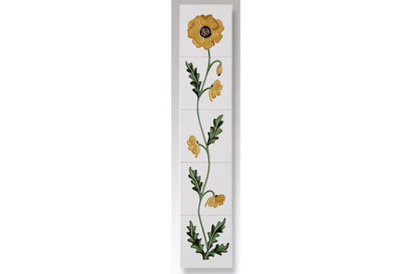 Field Poppy Ivory Yellow